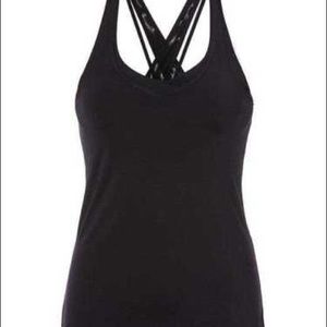 Athleta Black Transcendence Support Tank.  Medium